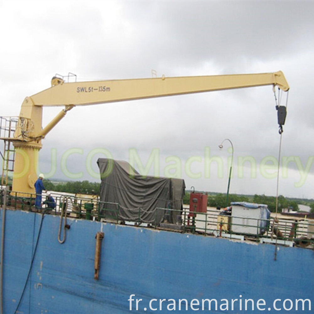 5T13M stiff Boom Crane